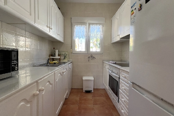 Villa in Els Poblets zur Ferienvermietung, Espace de vie 125 m², Baujahr 2003, + KLIMA, Klimaanlage, Terrain 400 m², 2 Chambres &agrave; coucher, 2 Badezimmer, Pool, ref.: T-1123-10