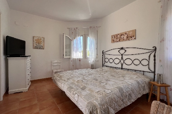 Villa in Els Poblets zur Ferienvermietung, Espace de vie 125 m², Baujahr 2003, + KLIMA, Klimaanlage, Terrain 400 m², 2 Chambres &agrave; coucher, 2 Badezimmer, Pool, ref.: T-1123-19