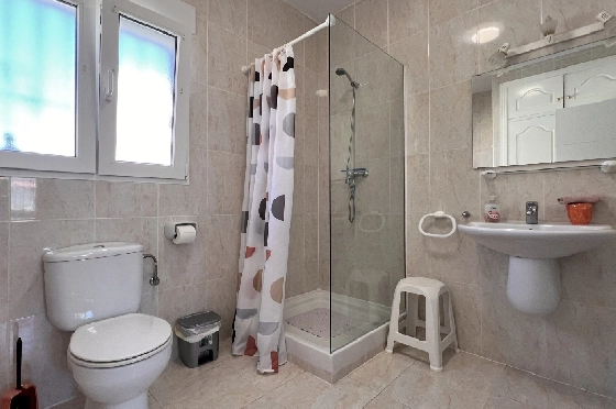 Villa in Els Poblets zur Ferienvermietung, Espace de vie 125 m², Baujahr 2003, + KLIMA, Klimaanlage, Terrain 400 m², 2 Chambres &agrave; coucher, 2 Badezimmer, Pool, ref.: T-1123-20