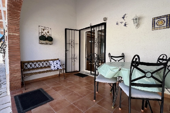 Villa in Els Poblets zur Ferienvermietung, Espace de vie 125 m², Baujahr 2003, + KLIMA, Klimaanlage, Terrain 400 m², 2 Chambres &agrave; coucher, 2 Badezimmer, Pool, ref.: T-1123-24