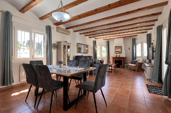 Villa in Els Poblets zur Ferienvermietung, Espace de vie 125 m², Baujahr 2003, + KLIMA, Klimaanlage, Terrain 400 m², 2 Chambres &agrave; coucher, 2 Badezimmer, Pool, ref.: T-1123-3