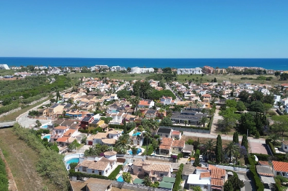 Villa in Els Poblets zur Ferienvermietung, Espace de vie 125 m², Baujahr 2003, + KLIMA, Klimaanlage, Terrain 400 m², 2 Chambres &agrave; coucher, 2 Badezimmer, Pool, ref.: T-1123-34