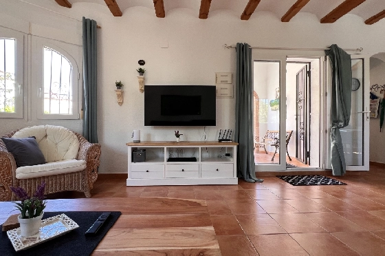 Villa in Els Poblets zur Ferienvermietung, Espace de vie 125 m², Baujahr 2003, + KLIMA, Klimaanlage, Terrain 400 m², 2 Chambres &agrave; coucher, 2 Badezimmer, Pool, ref.: T-1123-7