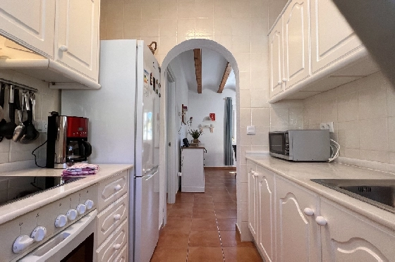 Villa in Els Poblets zur Ferienvermietung, Espace de vie 125 m², Baujahr 2003, + KLIMA, Klimaanlage, Terrain 400 m², 2 Chambres &agrave; coucher, 2 Badezimmer, Pool, ref.: T-1123-9