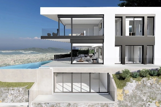 Villa in Javea zu verkaufen, Klimaanlage, 4 Chambres &agrave; coucher, 4 Badezimmer, Pool, ref.: BS-83255413-1
