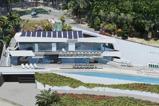 Villa in Javea zu verkaufen, Espace de vie 1400 m², Klimaanlage, Terrain 2500 m², 6 Chambres &agrave; coucher, 8 Badezimmer, Pool, ref.: BS-83383771-1