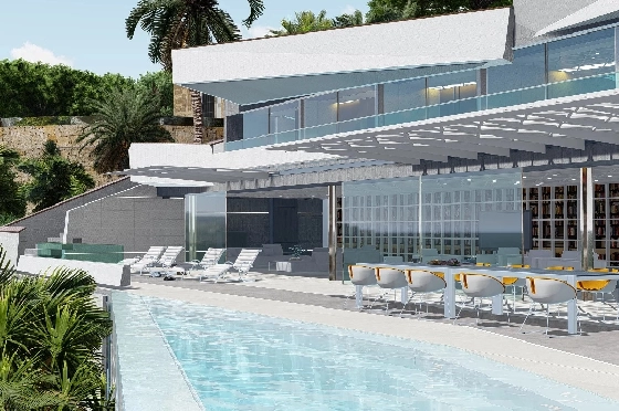 Villa in Javea zu verkaufen, Espace de vie 1400 m², Klimaanlage, Terrain 2500 m², 6 Chambres &agrave; coucher, 8 Badezimmer, Pool, ref.: BS-83383771-3