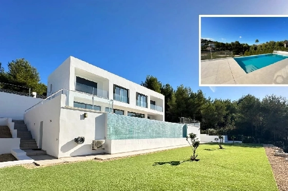Villa in Javea zu verkaufen, Espace de vie 300 m², Klimaanlage, 4 Chambres &agrave; coucher, 4 Badezimmer, Pool, ref.: BS-83618032-2