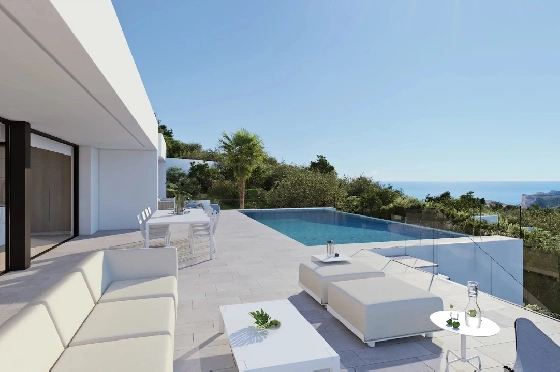 Villa in Cumbre del Sol zu verkaufen, Espace de vie 621 m², Terrain 1338 m², 1 Chambres &agrave; coucher, 5 Badezimmer, Pool, ref.: BS-83710401-3