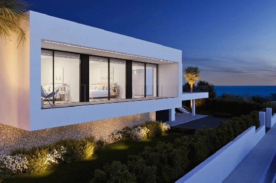 Villa in Cumbre del Sol zu verkaufen, Espace de vie 621 m², Terrain 1338 m², 1 Chambres &agrave; coucher, 5 Badezimmer, Pool, ref.: BS-83710401-4