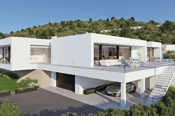 Villa in Cumbre del Sol zu verkaufen, Espace de vie 621 m², Terrain 1338 m², 1 Chambres &agrave; coucher, 5 Badezimmer, Pool, ref.: BS-83710401-8