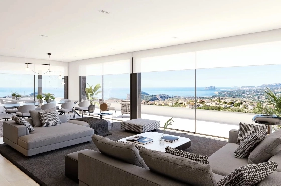 Villa in Cumbre del Sol zu verkaufen, Espace de vie 830 m², Terrain 1877 m², 1 Chambres &agrave; coucher, 5 Badezimmer, Pool, ref.: BS-83710403-5