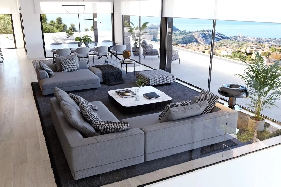 Villa in Cumbre del Sol zu verkaufen, Espace de vie 830 m², Terrain 1877 m², 1 Chambres &agrave; coucher, 5 Badezimmer, Pool, ref.: BS-83710403-7