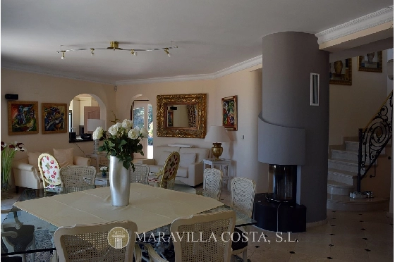 Villa in Pedreguer zu verkaufen, Espace de vie 425 m², Baujahr 2006, + Fussbodenheizung, Klimaanlage, Terrain 1382 m², 5 Chambres &agrave; coucher, 4 Badezimmer, Pool, ref.: MV-2376-12