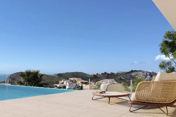 Villa in Cumbre del Sol zu verkaufen, Espace de vie 333 m², Terrain 825 m², 3 Chambres &agrave; coucher, 3 Badezimmer, Pool, ref.: BS-83851624-6