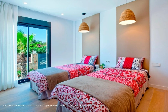 Villa in Cumbre del Sol zu verkaufen, Espace de vie 442 m², Terrain 817 m², 3 Chambres &agrave; coucher, 4 Badezimmer, Pool, ref.: BS-83851628-13