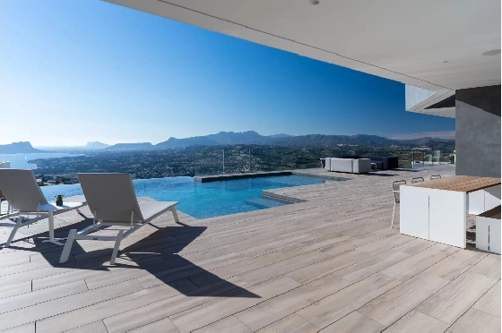 Villa in Cumbre del Sol zu verkaufen, Espace de vie 542 m², Terrain 1168 m², 4 Chambres &agrave; coucher, 6 Badezimmer, Pool, ref.: BS-84135249-3