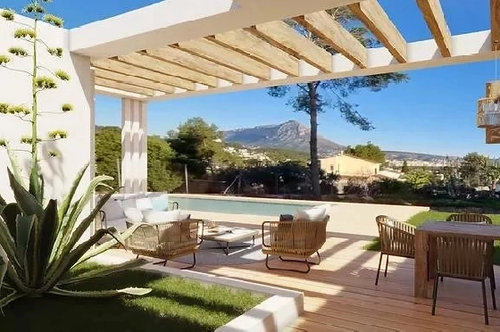 Villa in Javea zu verkaufen, Espace de vie 475 m², Klimaanlage, 5 Chambres &agrave; coucher, 4 Badezimmer, Pool, ref.: BS-84147385-11
