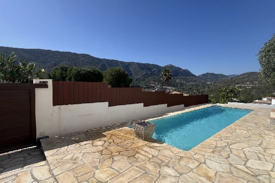 Villa in Pedreguer zu verkaufen, Espace de vie 137 m², Baujahr 2015, Zustand gepflegt, + Ofen, Klimaanlage, Terrain 403 m², 2 Chambres &agrave; coucher, 2 Badezimmer, Pool, ref.: RG-0124-3