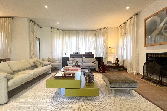 Villa in Denia(Las Rotas) zu verkaufen, Espace de vie 280 m², Baujahr 1989, Zustand gepflegt, + Zentralheizung, Terrain 1150 m², 5 Chambres &agrave; coucher, 4 Badezimmer, Pool, ref.: SC-T0424-11