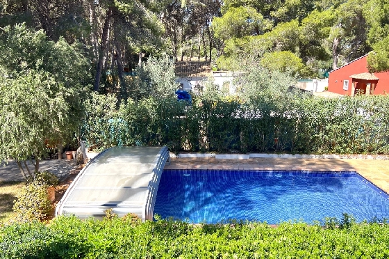 Villa in Denia(Las Rotas) zu verkaufen, Espace de vie 280 m², Baujahr 1989, Zustand gepflegt, + Zentralheizung, Terrain 1150 m², 5 Chambres &agrave; coucher, 4 Badezimmer, Pool, ref.: SC-T0424-32