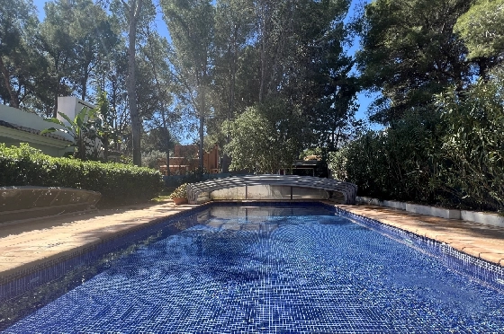 Villa in Denia(Las Rotas) zu verkaufen, Espace de vie 280 m², Baujahr 1989, Zustand gepflegt, + Zentralheizung, Terrain 1150 m², 5 Chambres &agrave; coucher, 4 Badezimmer, Pool, ref.: SC-T0424-5