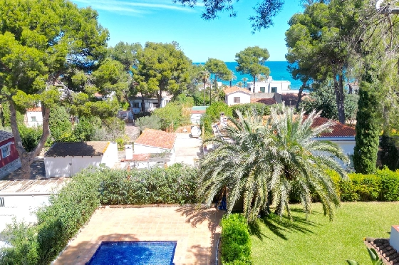 Villa in Denia(Las Rotas) zu verkaufen, Espace de vie 280 m², Baujahr 1989, Zustand gepflegt, + Zentralheizung, Terrain 1150 m², 5 Chambres &agrave; coucher, 4 Badezimmer, Pool, ref.: SC-T0424-6