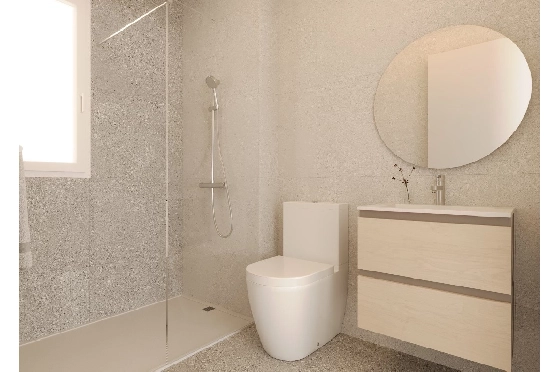Villa in Finestrat(Balcon de Finestrat) zu verkaufen, Espace de vie 157 m², Terrain 489 m², 4 Chambres &agrave; coucher, 3 Badezimmer, Pool, ref.: TW-BREEZE-75-9