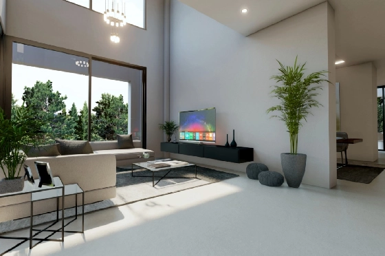 Villa in Benissa(La Fustera) zu verkaufen, Espace de vie 615 m², Baujahr 2023, Klimaanlage, Terrain 1347 m², 4 Chambres &agrave; coucher, 3 Badezimmer, Pool, ref.: BI-BE.H-902-3