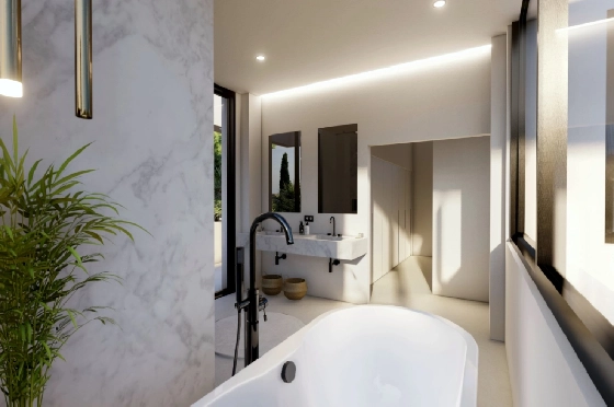 Villa in Benissa(La Fustera) zu verkaufen, Espace de vie 615 m², Baujahr 2023, Klimaanlage, Terrain 1347 m², 4 Chambres &agrave; coucher, 3 Badezimmer, Pool, ref.: BI-BE.H-902-9