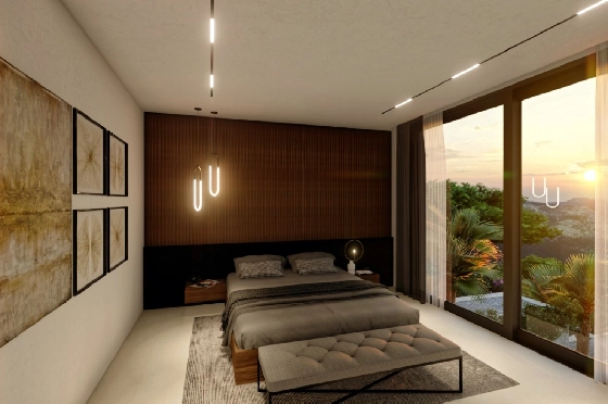 Villa in Altea zu verkaufen, Espace de vie 540 m², Baujahr 2024, Klimaanlage, Terrain 1270 m², 4 Chambres &agrave; coucher, 4 Badezimmer, Pool, ref.: BI-AL.H-031-11