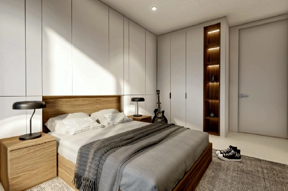 Villa in Altea zu verkaufen, Espace de vie 540 m², Baujahr 2024, Klimaanlage, Terrain 1270 m², 4 Chambres &agrave; coucher, 4 Badezimmer, Pool, ref.: BI-AL.H-031-15