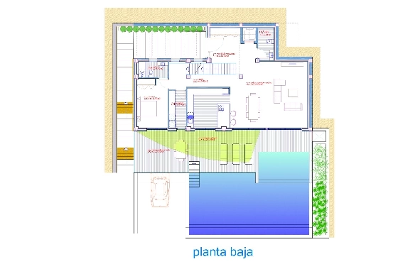 Villa in Altea zu verkaufen, Espace de vie 540 m², Baujahr 2024, Klimaanlage, Terrain 1270 m², 4 Chambres &agrave; coucher, 4 Badezimmer, Pool, ref.: BI-AL.H-031-22