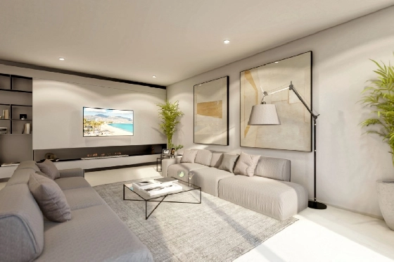 Villa in Altea zu verkaufen, Espace de vie 540 m², Baujahr 2024, Klimaanlage, Terrain 1270 m², 4 Chambres &agrave; coucher, 4 Badezimmer, Pool, ref.: BI-AL.H-031-9