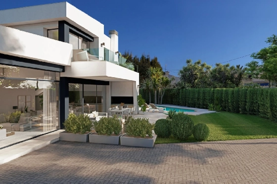 Villa in Benissa(La Fustera) zu verkaufen, Espace de vie 284 m², Klimaanlage, Terrain 725 m², 3 Chambres &agrave; coucher, 3 Badezimmer, Pool, ref.: BI-BE.H-903-4