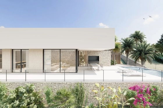 Villa in Denia zu verkaufen, Espace de vie 176 m², Baujahr 2023, Klimaanlage, Terrain 1514 m², 3 Chambres &agrave; coucher, 3 Badezimmer, Pool, ref.: BI-DE.H-008-14
