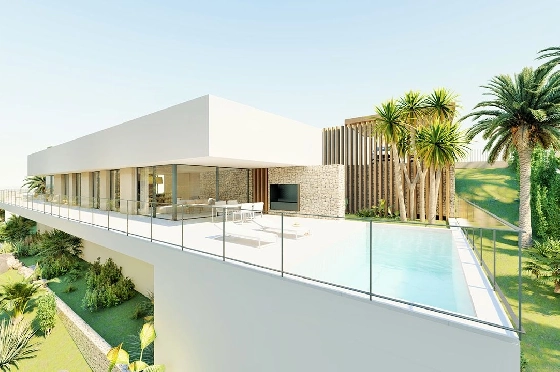 Villa in Denia zu verkaufen, Espace de vie 176 m², Baujahr 2023, Klimaanlage, Terrain 1514 m², 3 Chambres &agrave; coucher, 3 Badezimmer, Pool, ref.: BI-DE.H-008-15