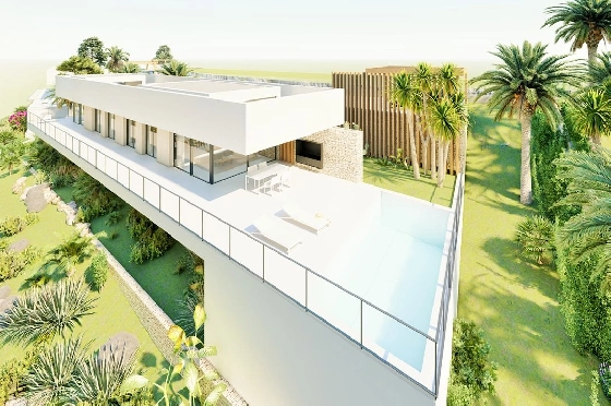 Villa in Denia zu verkaufen, Espace de vie 176 m², Baujahr 2023, Klimaanlage, Terrain 1514 m², 3 Chambres &agrave; coucher, 3 Badezimmer, Pool, ref.: BI-DE.H-008-16