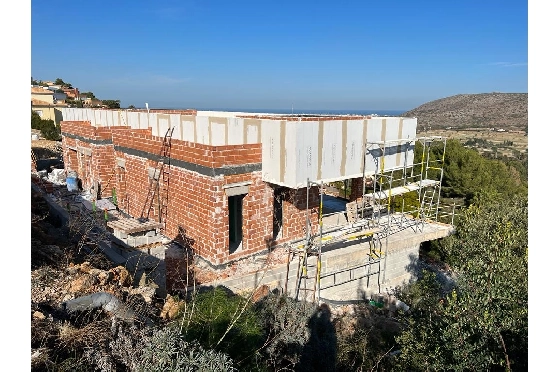 Villa in Denia zu verkaufen, Espace de vie 176 m², Baujahr 2023, Klimaanlage, Terrain 1514 m², 3 Chambres &agrave; coucher, 3 Badezimmer, Pool, ref.: BI-DE.H-008-18