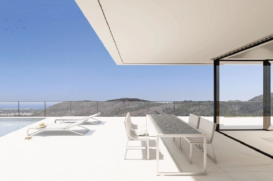Villa in Denia zu verkaufen, Espace de vie 176 m², Baujahr 2023, Klimaanlage, Terrain 1514 m², 3 Chambres &agrave; coucher, 3 Badezimmer, Pool, ref.: BI-DE.H-008-2