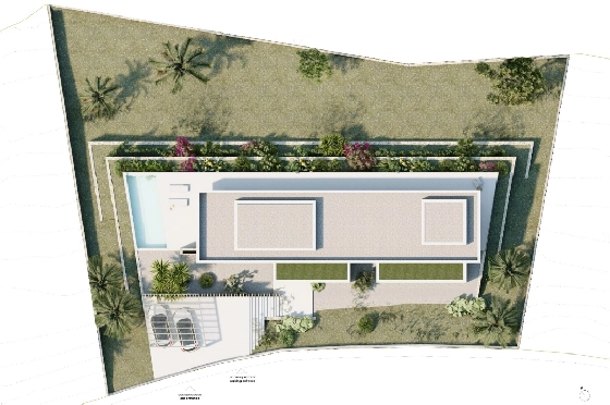 Villa in Denia zu verkaufen, Espace de vie 176 m², Baujahr 2023, Klimaanlage, Terrain 1514 m², 3 Chambres &agrave; coucher, 3 Badezimmer, Pool, ref.: BI-DE.H-008-26