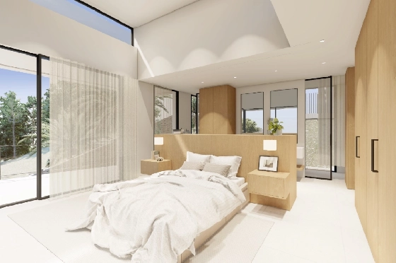 Villa in Denia zu verkaufen, Espace de vie 176 m², Baujahr 2023, Klimaanlage, Terrain 1514 m², 3 Chambres &agrave; coucher, 3 Badezimmer, Pool, ref.: BI-DE.H-008-9