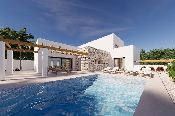 Villa in Moraira zu verkaufen, Espace de vie 280 m², Klimaanlage, Terrain 800 m², 4 Chambres &agrave; coucher, 4 Badezimmer, Pool, ref.: BI-MT.H-797-1