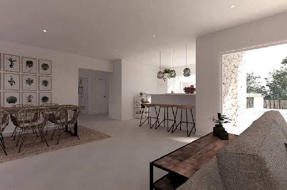 Villa in Moraira zu verkaufen, Espace de vie 190 m², Klimaanlage, Terrain 800 m², 4 Chambres &agrave; coucher, 4 Badezimmer, Pool, ref.: BI-MT.H-792-4