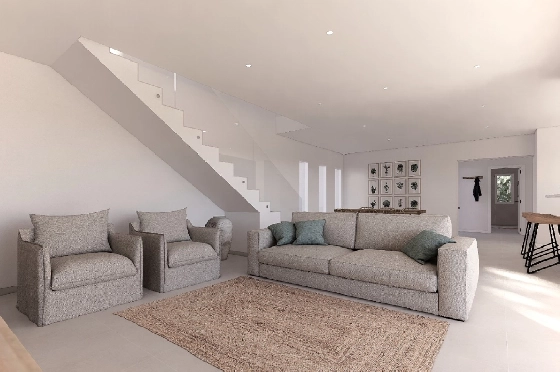 Villa in Moraira zu verkaufen, Espace de vie 190 m², Klimaanlage, Terrain 800 m², 4 Chambres &agrave; coucher, 4 Badezimmer, Pool, ref.: BI-MT.H-792-5