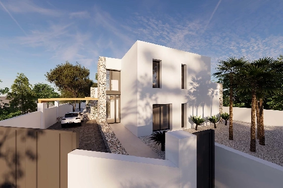 Villa in Moraira zu verkaufen, Espace de vie 268 m², Klimaanlage, Terrain 800 m², 4 Chambres &agrave; coucher, 3 Badezimmer, Pool, ref.: BI-MT.H-793-11