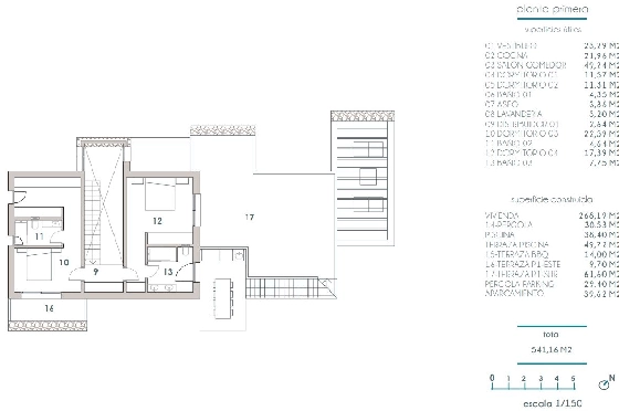 Villa in Moraira zu verkaufen, Espace de vie 268 m², Klimaanlage, Terrain 800 m², 4 Chambres &agrave; coucher, 3 Badezimmer, Pool, ref.: BI-MT.H-793-13