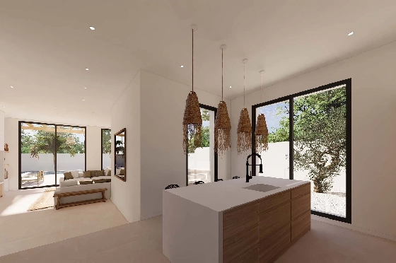 Villa in Moraira zu verkaufen, Espace de vie 268 m², Klimaanlage, Terrain 800 m², 4 Chambres &agrave; coucher, 3 Badezimmer, Pool, ref.: BI-MT.H-793-6