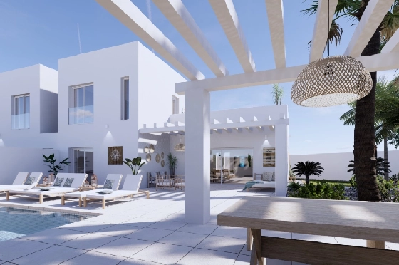 Villa in Benissa zu verkaufen, Espace de vie 265 m², + KLIMA, Klimaanlage, Terrain 519 m², 4 Chambres &agrave; coucher, 3 Badezimmer, Pool, ref.: BI-MT.H-794-2