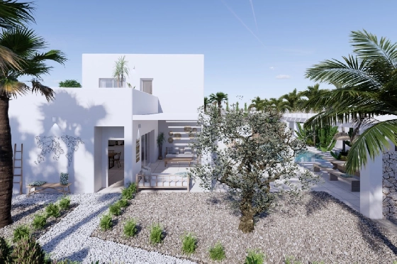 Villa in Benissa zu verkaufen, Espace de vie 265 m², + KLIMA, Klimaanlage, Terrain 519 m², 4 Chambres &agrave; coucher, 3 Badezimmer, Pool, ref.: BI-MT.H-794-7